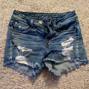 American Eagle High Rise Shortie - Size 2